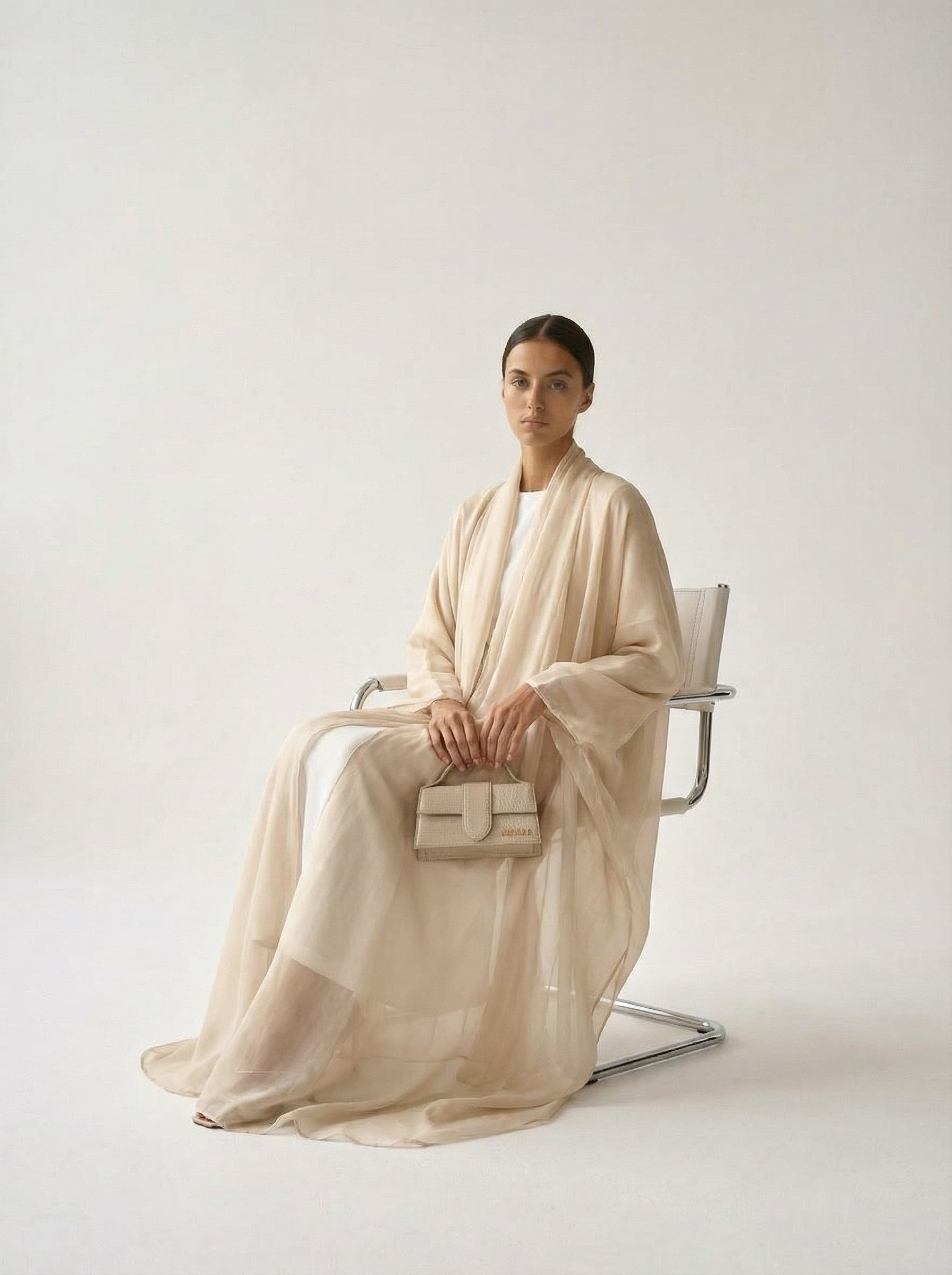 Flowy Abaya | Two-Pieces Set